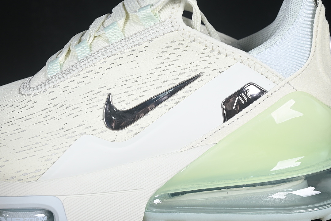 Unbranded [IO9884-001]-[AIR MAX 270 PREMIUM AIR CUSHION SHOES GREEN/WHITE]-[WOMAN:36-39]-[MAN:40-46] - Image 7