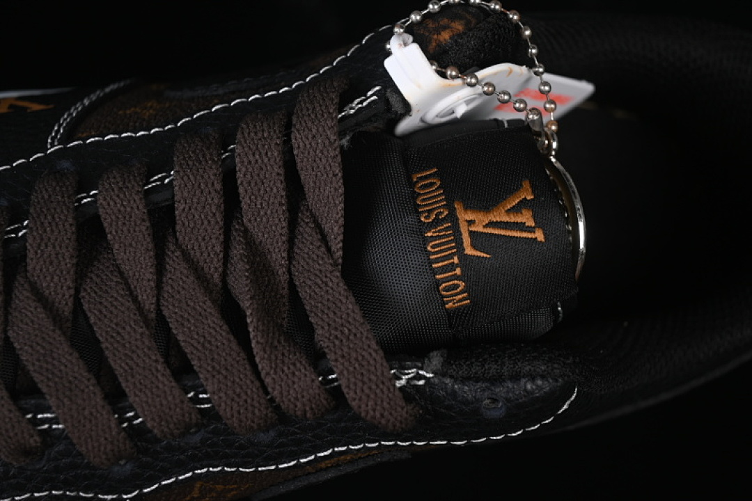 Nike [CZ3986-002]-[AIR FORCE 1 07 LOW LV BLACK/BROWN/WHITE]-[WOMAN:36-39]-[MAN:40-45] - Image 9