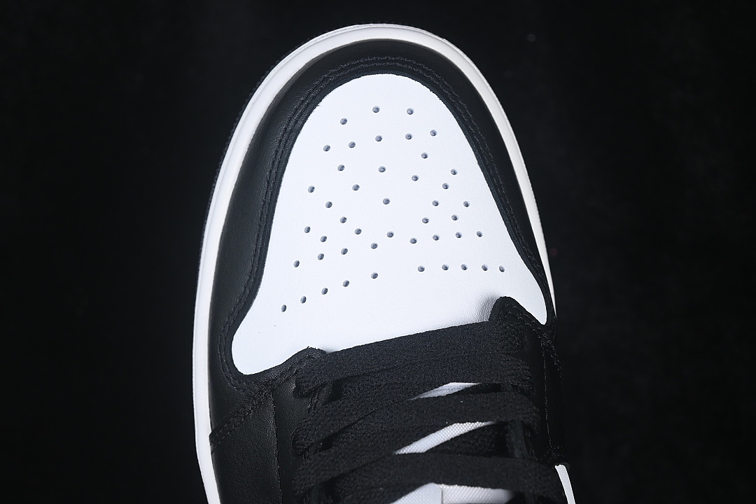 Unbranded [553558-047]-[AIR JORDAN 1 LOW AJ1 CULTURAL BASKETBALL SHOES DARK GREEN/BLACK]-[MAN:40-46] - Image 9