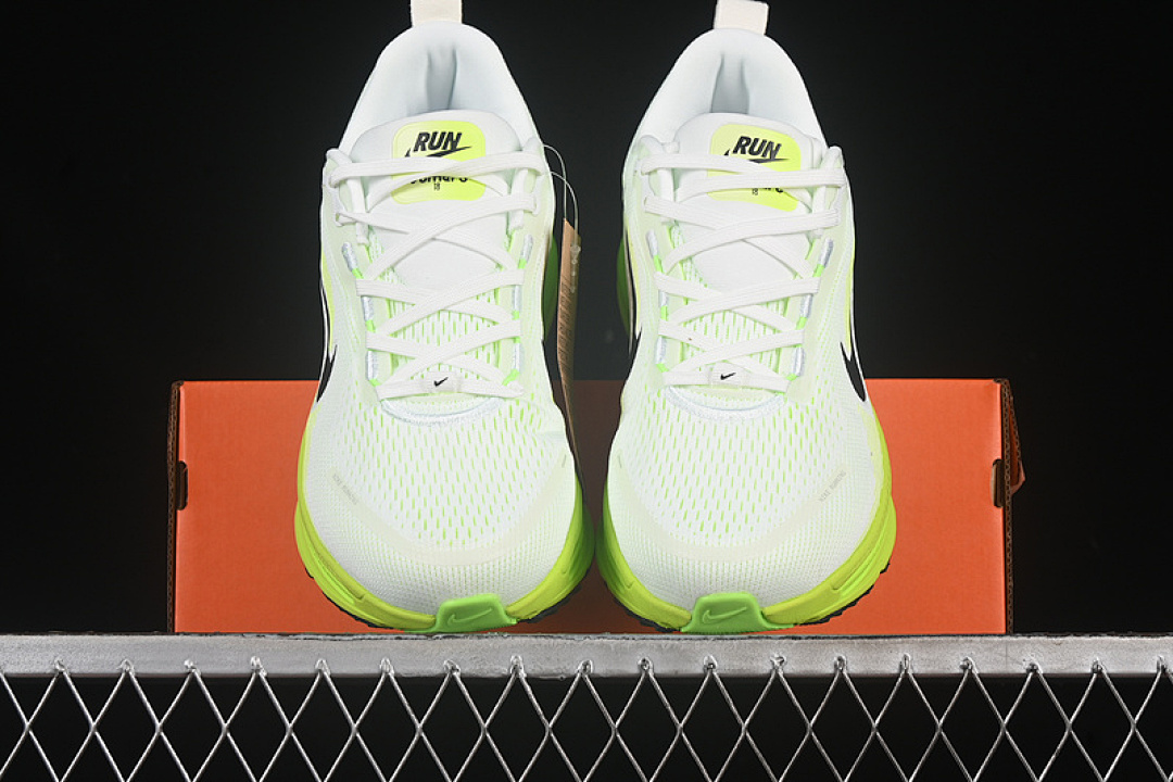 Nike [HM6804-102]-[AIR ZOOM VOMERO 18 WHITE/ELECTRIC GREEN/VOLT/BLACK]-[WOMAN:36-39]-[MAN:40-45] - Image 13