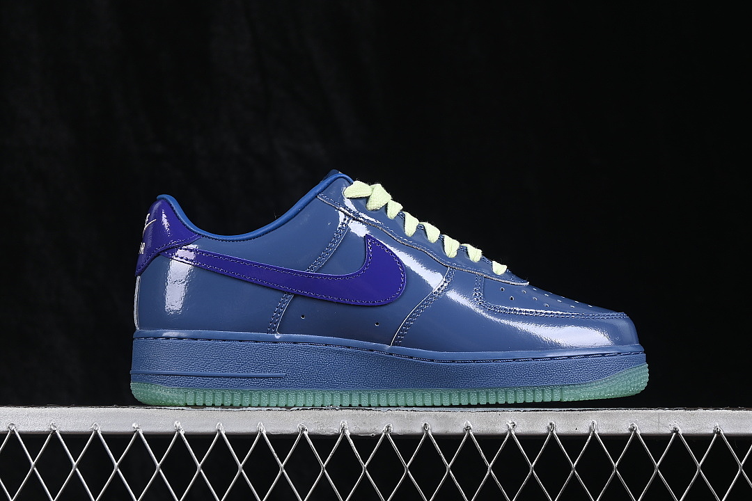 Nike [IO4489-400]-[AIR FORCE 1 07 LOW CASUAL SNEAKERS NAVY BLUE/BLUE]-[WOMAN:36-39]-[MAN:40-46] - Image 15