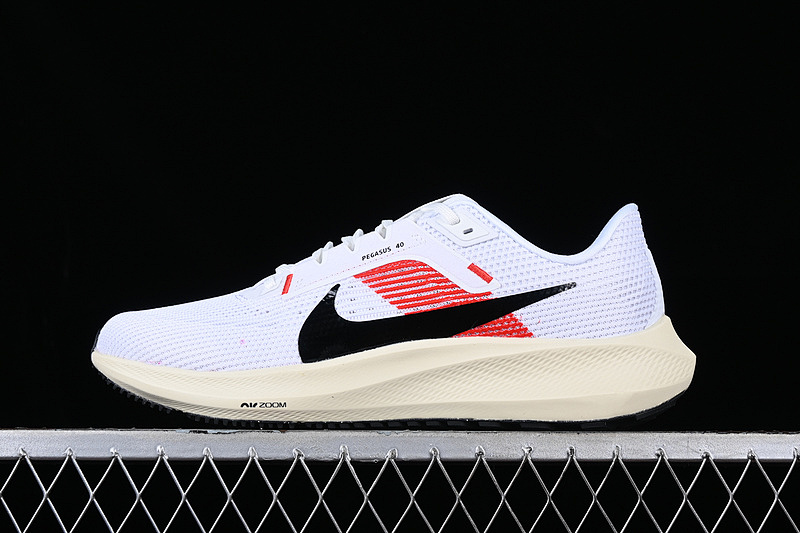 Nike Nike AIR ZOOM PEGASUS 40 WHITE/BLACK/RED · FJ0686-100, photo 1