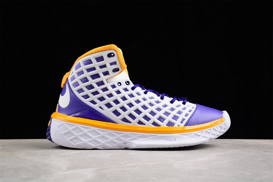 Nike [308090-151]-[ZOOM KOBE III 3 SL PROTRO MVP WHITE/PURPLE/GOLD]-[MAN:40-46] - Image 16