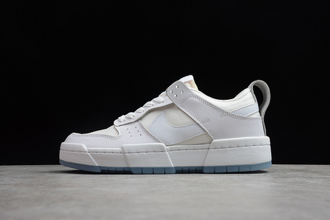 Nike SB DUNK LOW DISRUPT PHOTON DUST/SUMMIT WHITE-SUMMIT WHITE · CK6654-001, photo 1