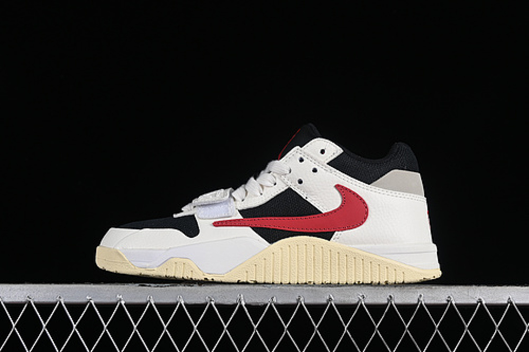 Jordan [FZ8117-101]-[TRAVIS SCOTT X JORDAN JUMPMAN JACK TR SAIL/UNIVERSITY RED/BLACK/MUSLIN]-[36-45], photo 1