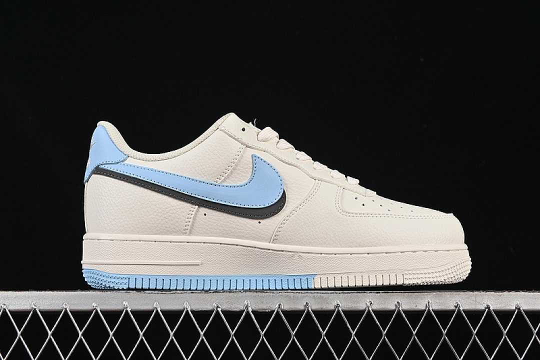Nike [CS5288-028]-[AIR FORCE 1 07 LOW LV WHITE/BLUE/GREY]-[WOMAN:36-39]-[MAN:40-45] - Image 16