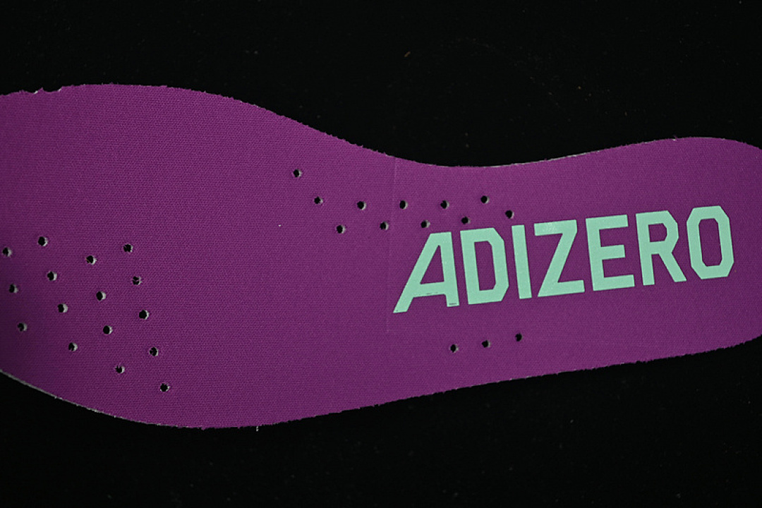 Adidas [JR1656]-[ADIZERO ADIOS 4 M WHITE/PURPLE]-[WOMAN:36-39]-[MAN:40-46] - Image 4