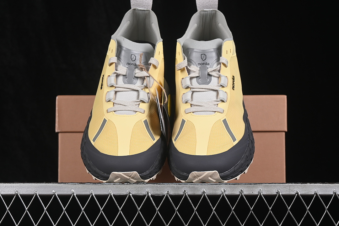 Norda [001 DYNEEMA COMFORTABLE ANTI SLIP CASUAL RUNNING SHOES YELLOW/BLACK]-[WOMAN:36-39]-[MAN:40-45] - Image 13