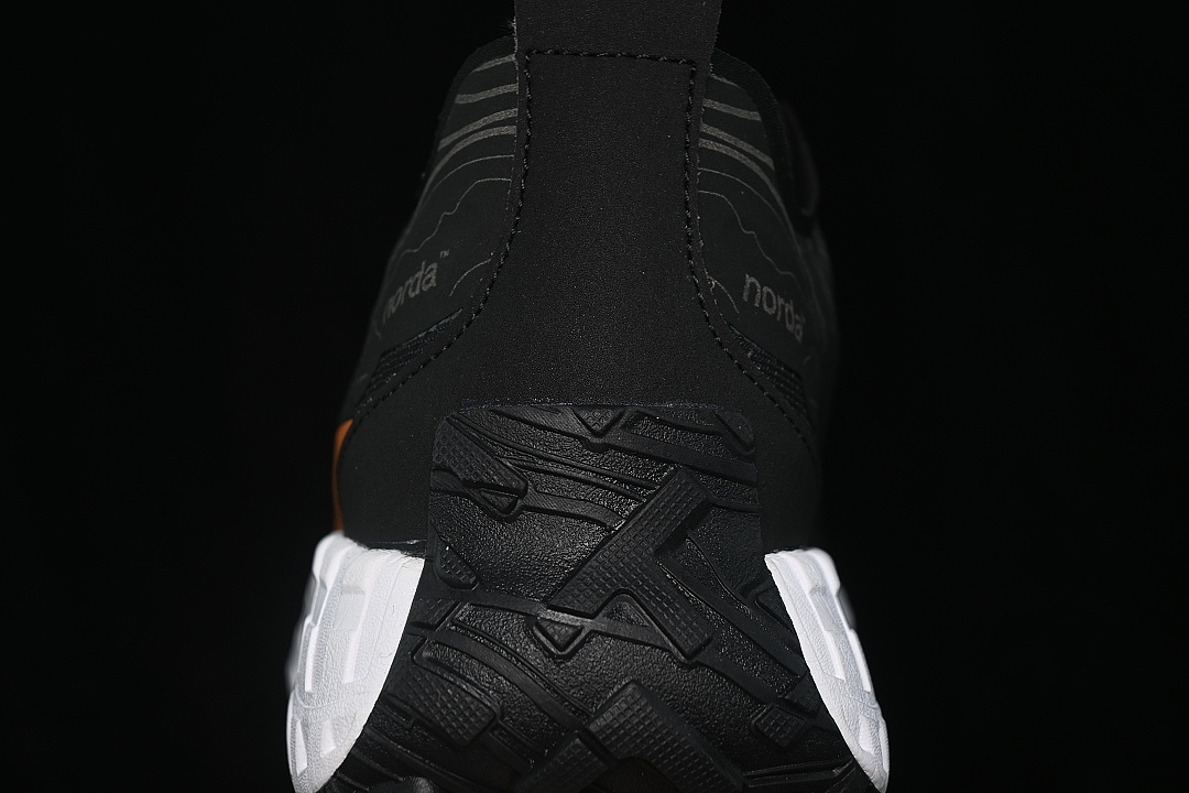 Norda [LEISURE RUNNING SHOES BLACK/BROWN/WHITE/BLACK]-[WOMAN:36-39]-[MAN:40-45] - Image 8