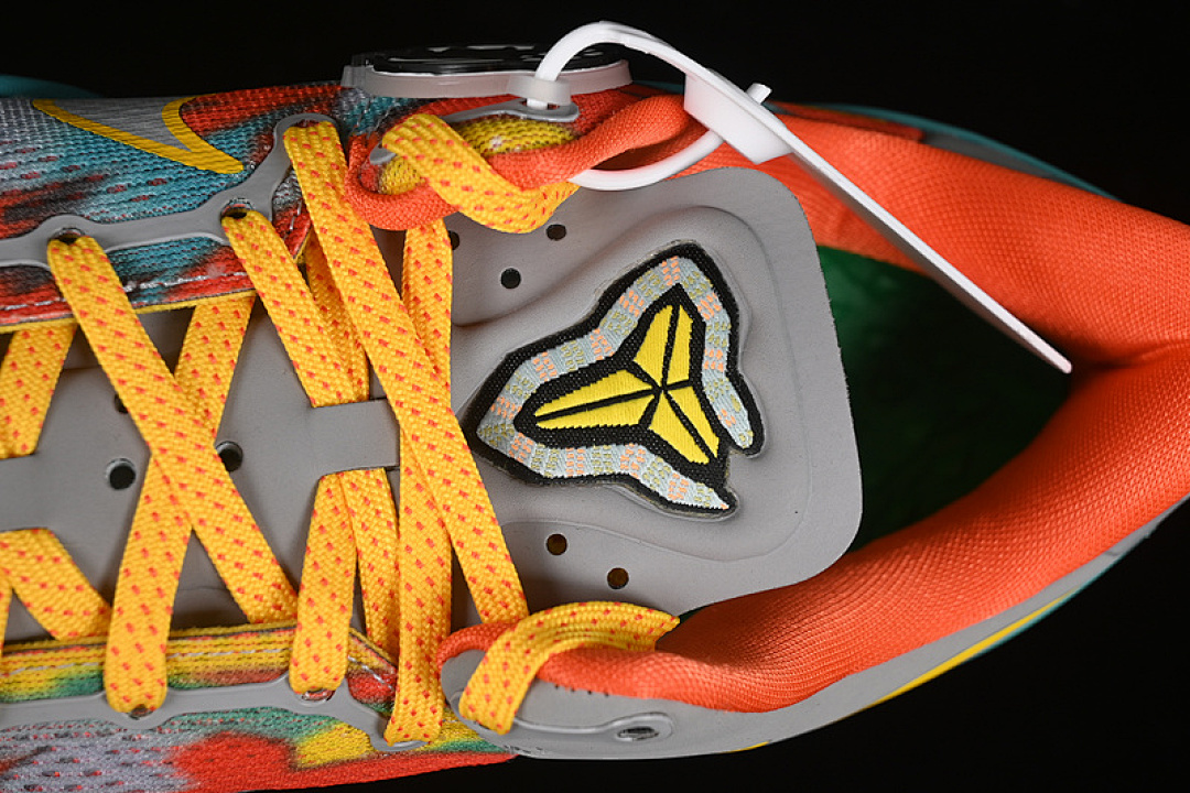 Nike [FQ3548-001]-[KOBE 8 SYSTEM STADIUM GREY/METALLIC SILVER/TOUR YELLOW]-[MAN:39-47.5] - Image 9