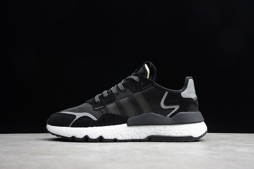 [CG5089]-[NITE JOGGER 2019 BOOST 3M BLACK GREY WHITE]-[WOMAN:36-39]-[MAN:40-44]-[OG00138], photo 1