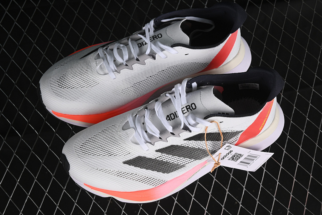 On Running [IF9210]-[ADIZERO BOSTON 12 CLOUD WHITE/AURORA METALLIC/SOLAR RED]-[WOMAN:36-39]-[MAN:40-45] - Image 11