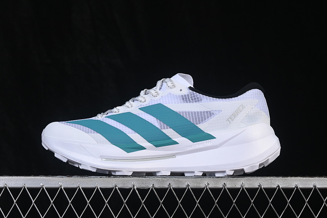 Unbranded [HP7091]-[TERREX AGRAVIC SOLE-BOOSTING RUNNING SHOES WHITE/BLUE/WHITE]-[MAN:40-45], photo 1