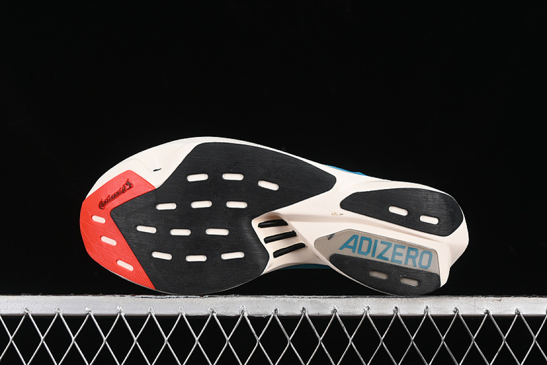 Adidas [ID8473]-[ADIZERO ADIOS PRO 3 LUCID CYAN/CLOUD WHITE/BRIGHT RED]-[WOMAN:36-39]-[MAN:40-45] - Image 15