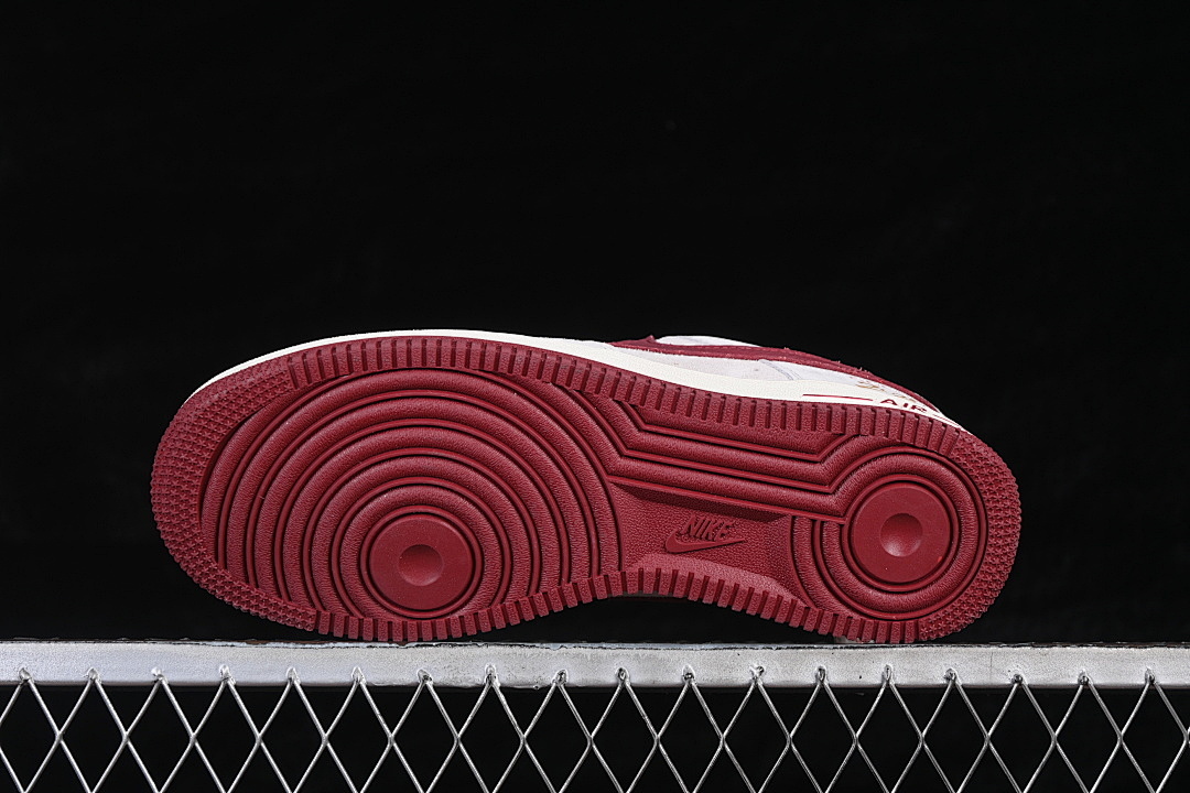 Nike [DD1982-342]-[AIR FORCE 1 07 LOW BEIGE/WINE RED]-[WOMAN:36-39]-[MAN:40-45] - Image 15