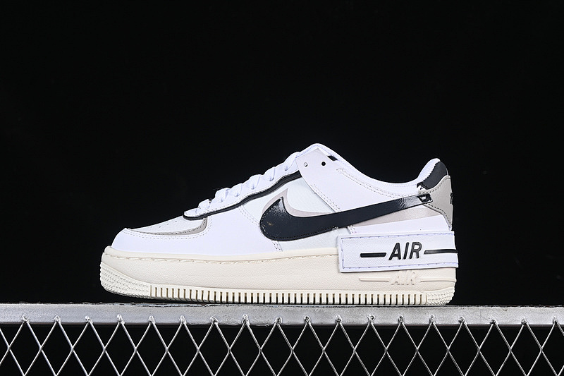 Nike Nike AIR FORCE 1 SHADOW WHITE/COLLEGE GREY/PLATINUM TINT/OFF NOIR · DZ1847-110, photo 1