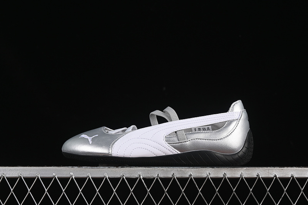 Puma Puma SPEEDCAT BALLET LTH SILVER/WHITE · 401581-01, photo 1