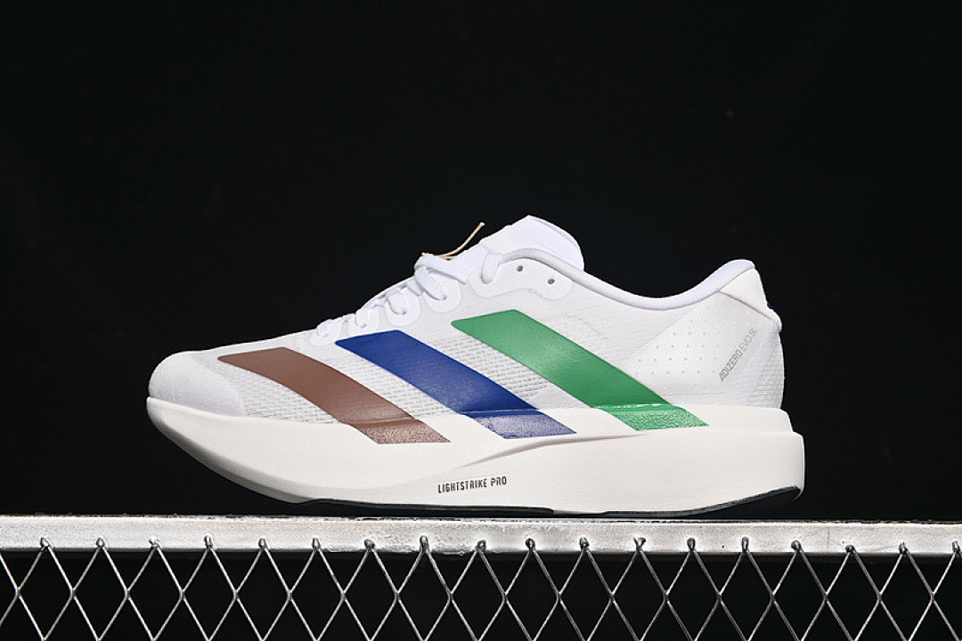Adidas [KI3393]-[ADIZERO EVO SL WHITE/BLUE/GREEN/BROWN]-[WOMAN:36-39]-[MAN:40-45] - Image 2