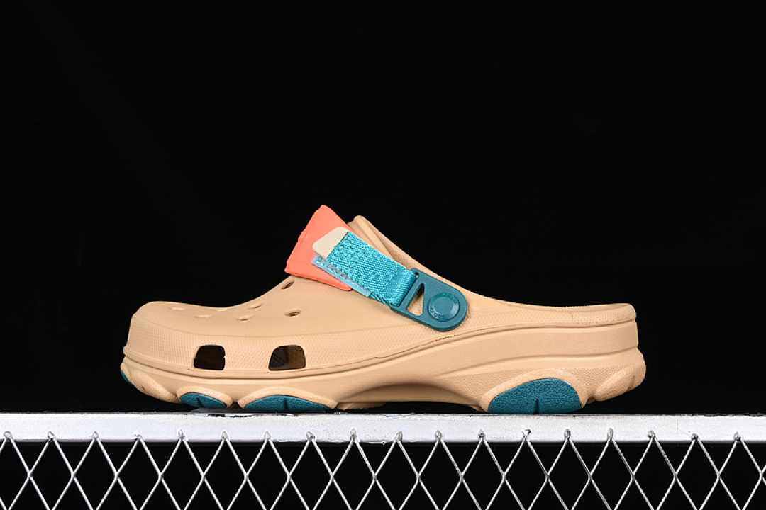 Crocs Crocs [ CLASSIC CLOG BROWN/BLUE/ORANGE]-[WOMAN:37-39]-[MAN:40-46], photo 1
