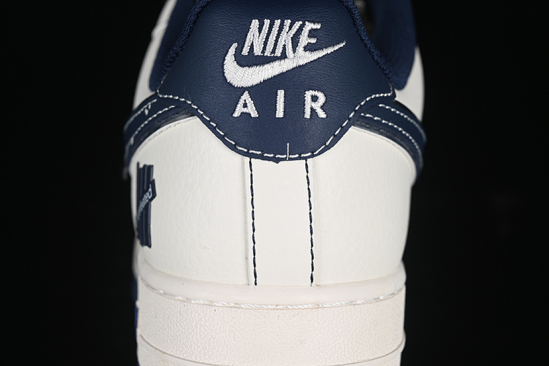 Nike [XS1958-522]-[AIR FORCE 1 07 LOW UN WHITE/GREY/BLUE]-[WOMAN:36-39]-[MAN:40-45] - Image 7