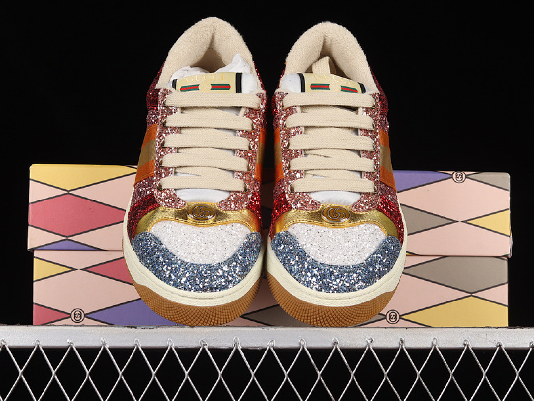 Gucci [9Y9209666]-[GU*CCI SCREENER SNEAKERS MUTLI-COLOR/GOLD]-[WOMAN:35-40] - Image 12