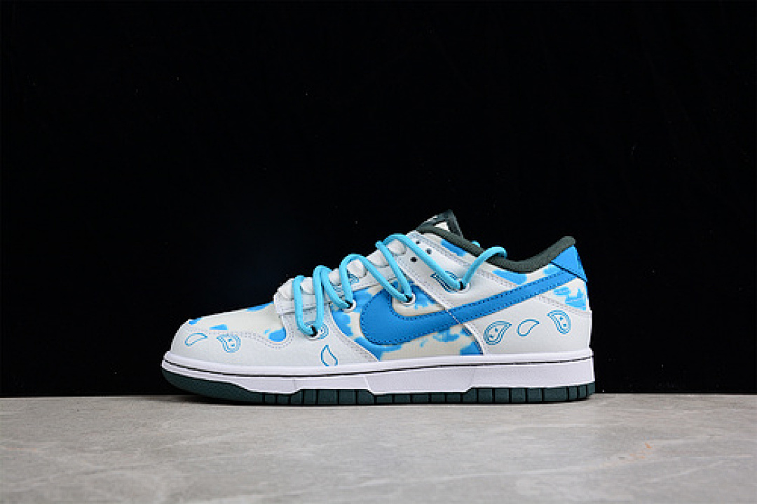 Off-White [DH0957-100]-[SB DUNK LOW LOT BLUE/BLUE/WHITE]-[WOMAN;36-39]-[MAN:40-47.5], photo 1