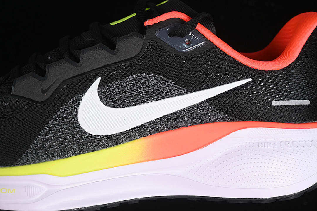 Nike [HQ1564-016]-[AIR ZOOM PEGASUS 41 BLACK/WHITE/BRIGHT CRIMSON/NEON YELLOW/BLACK]-[MAN:39-45] - Image 9