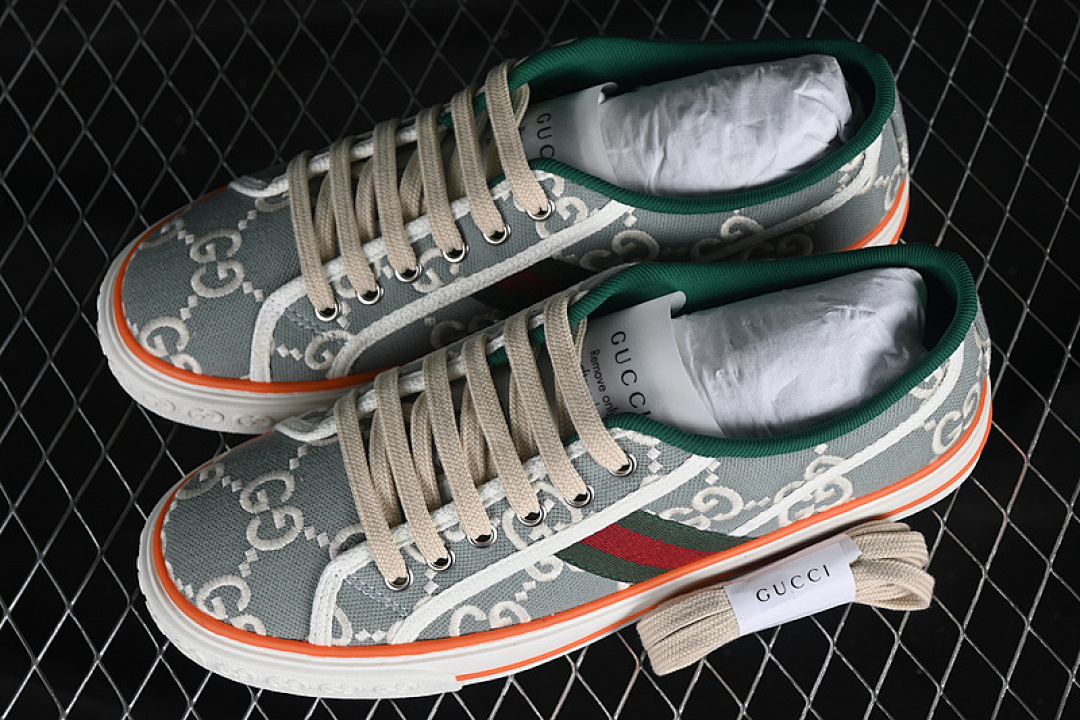 Gucci [02JPO9064]-[GUCCI TENNIS 1977 PRINT SNEAKER WHITE/RED/GREEN/GREY]-[WOMAN:35-39]-[MAN:40-44] - Image 10