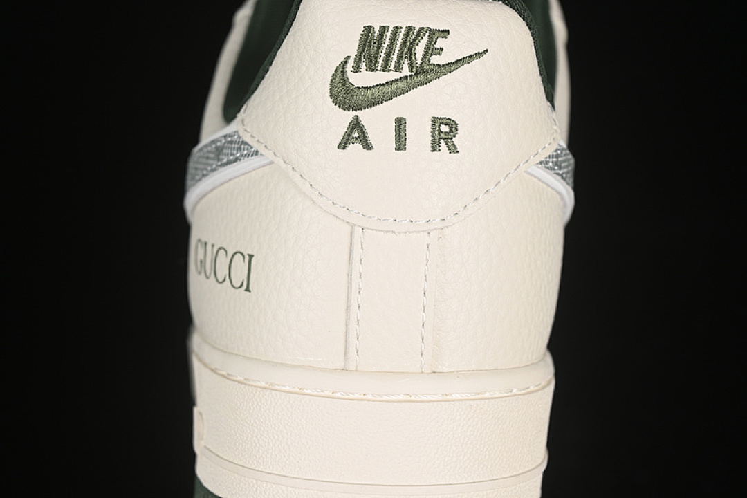 Nike [KK1988-095]-[AIR FORCE 1 07 LOW WHITE/GREY/GREEN]-[WOMAN:36-39]-[MAN:40-45] - Image 7