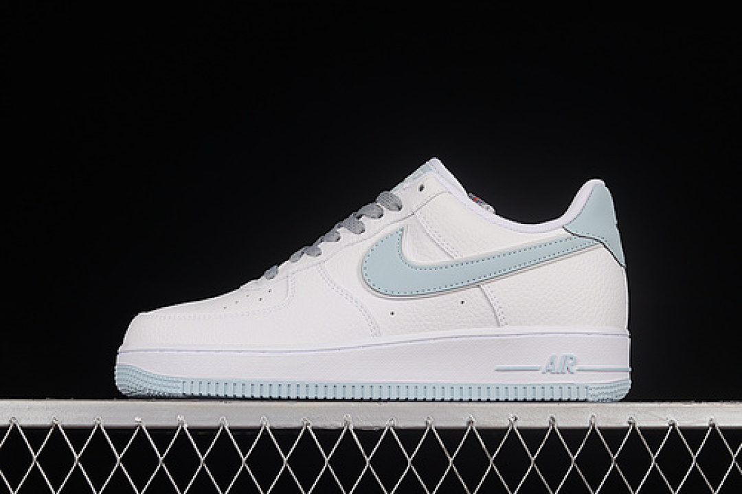 Nike [AQ2566-201]-[[AIR FORCE 1 07 LOW RICE WHITE/WHITE/LIGHT BLUE]-[WOMAN:36-39]-[MAN:40-45], photo 1