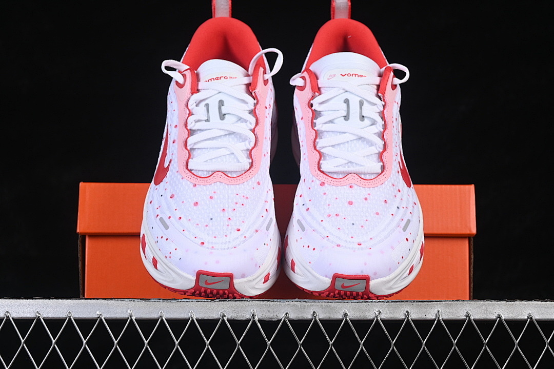 Nike [IM6776-070]-[ZOOM VOMERO PLUS AIR CUSHION SHOES RED/PINK/WHITE]-[WOMAN:35.5-39]-[MAN:40-46] - Image 12