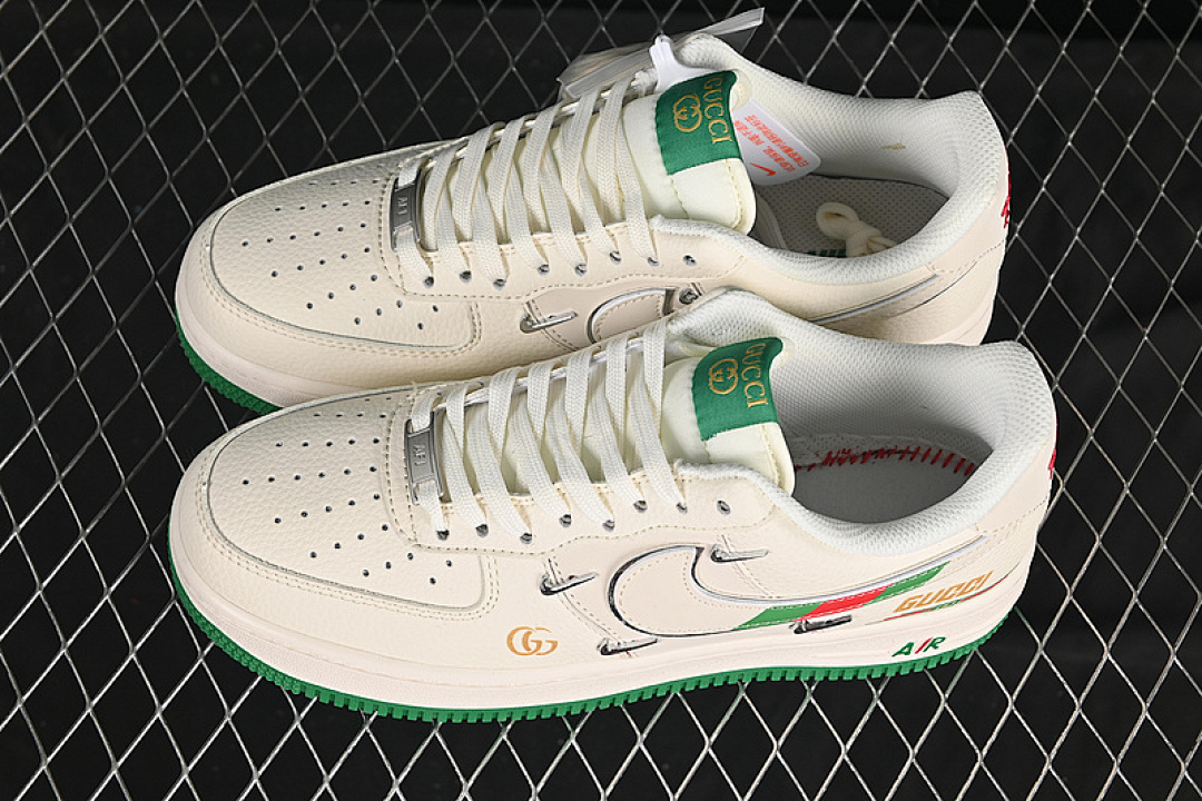 Nike [XS2869-002]-[AIR FORCE 1 07 LOW GREEN/BEIGE]-[WOMAN:36-39]-[MAN:40-45] - Image 11
