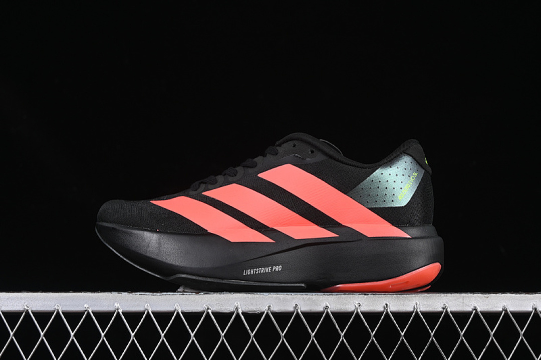 Adidas [JR3414]-[ADIZERO EVO SL BLACK/ORANGE/GREEN]-[WOMAN:36-39]-[MAN:40-45] - Image 2