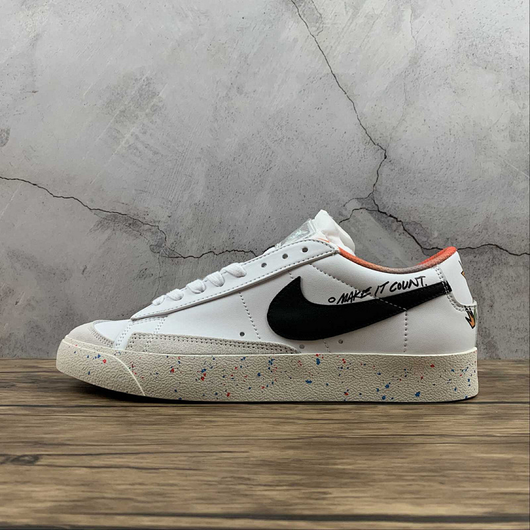 Nike BLAZER LOW 77 VINTAGE WHITE/MULTI-COLOR · DJ4279-101, photo 1