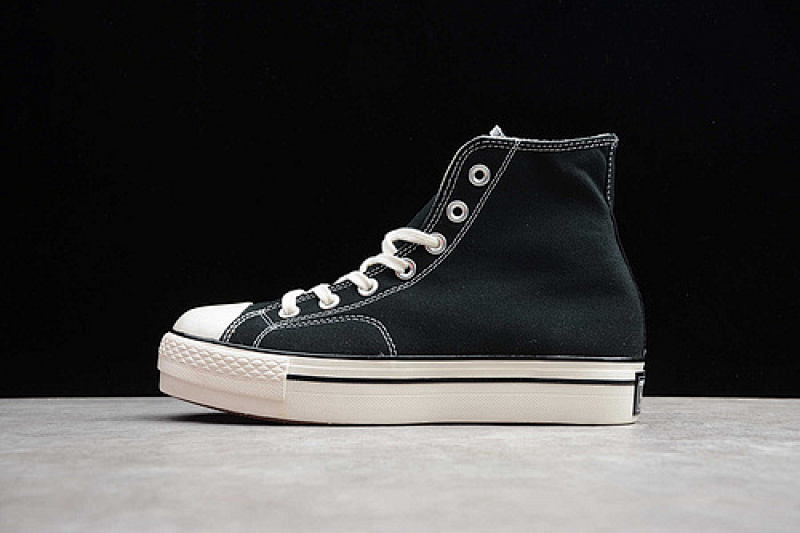 PLATFORM X CHUCK TAYLOR 70S PSY-KICKS HI BLACK/BLACK/EGRET · 162050C, photo 1