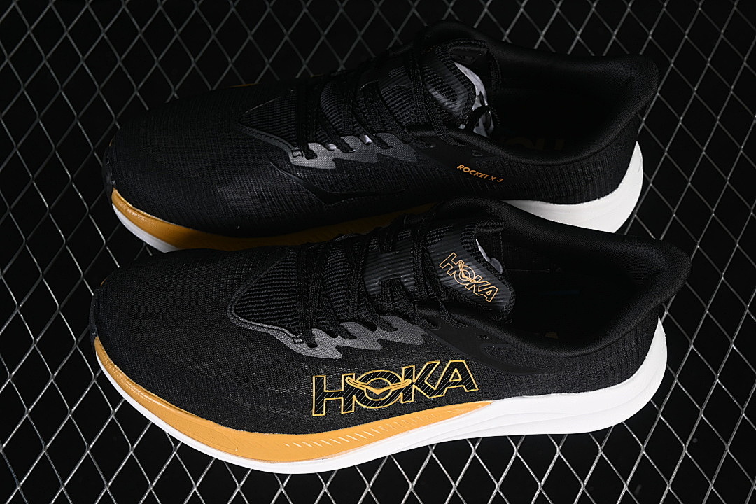 Hoka [1168724 BKGD]-[MOUNTAIN RUNNING SHOES BLACK/YELLOW/WHITE]-[WOMAN:36-39]-[MAN:40-45] - Image 11