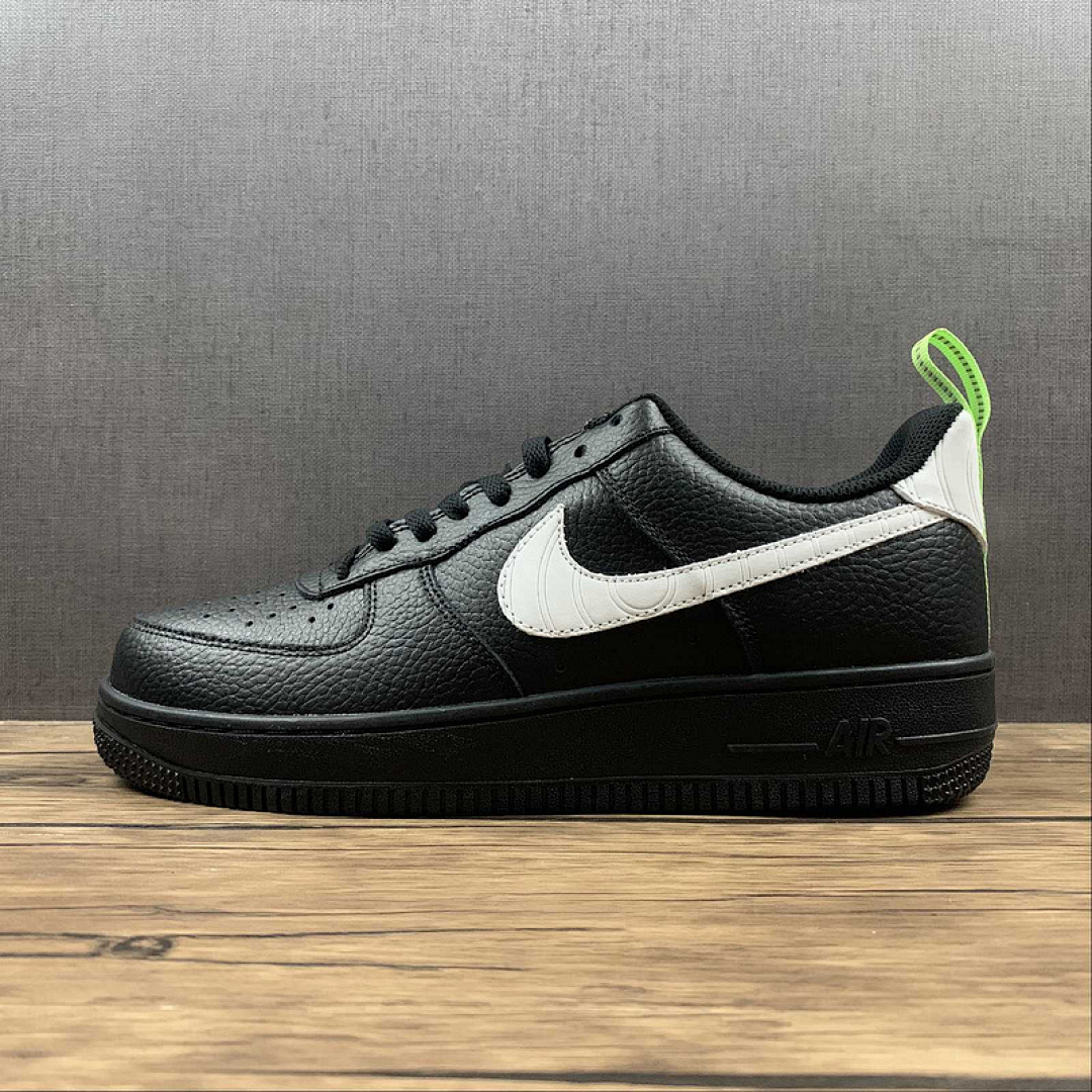 Nike [DO6394-001]-[AIR FORCE 1 LOW PIVOT POINT BLACK/WHITE/GREEN]-[WOMAN:36-39]-[MAN:40-45], photo 1