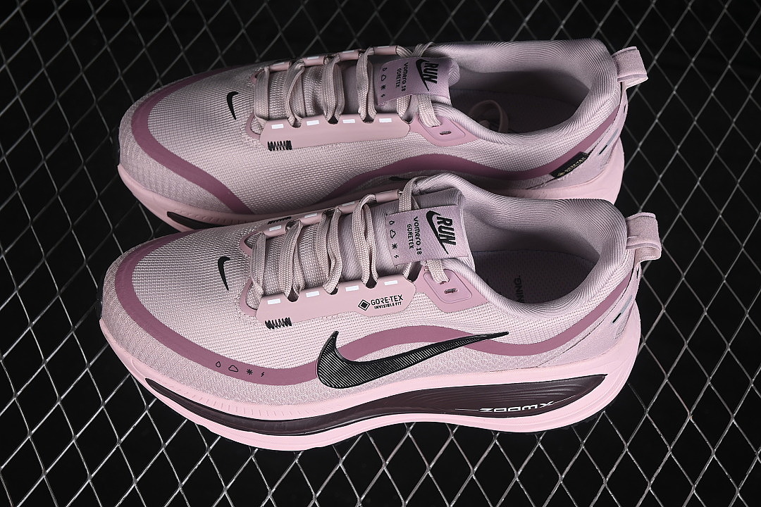 Nike [HQE98-014]-[AIR ZOOM VOMERO 18 CASUAL RUNNING SHOES PINK/BLACK]-[WOMAN:36-39]-[MAN:40-46] - Image 10