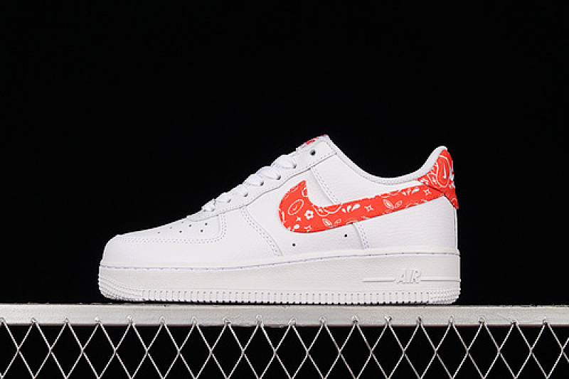 Nike Nike AIR FORCE 1 LOW WHITE/WHITE/RED · DJ9942-102, photo 1
