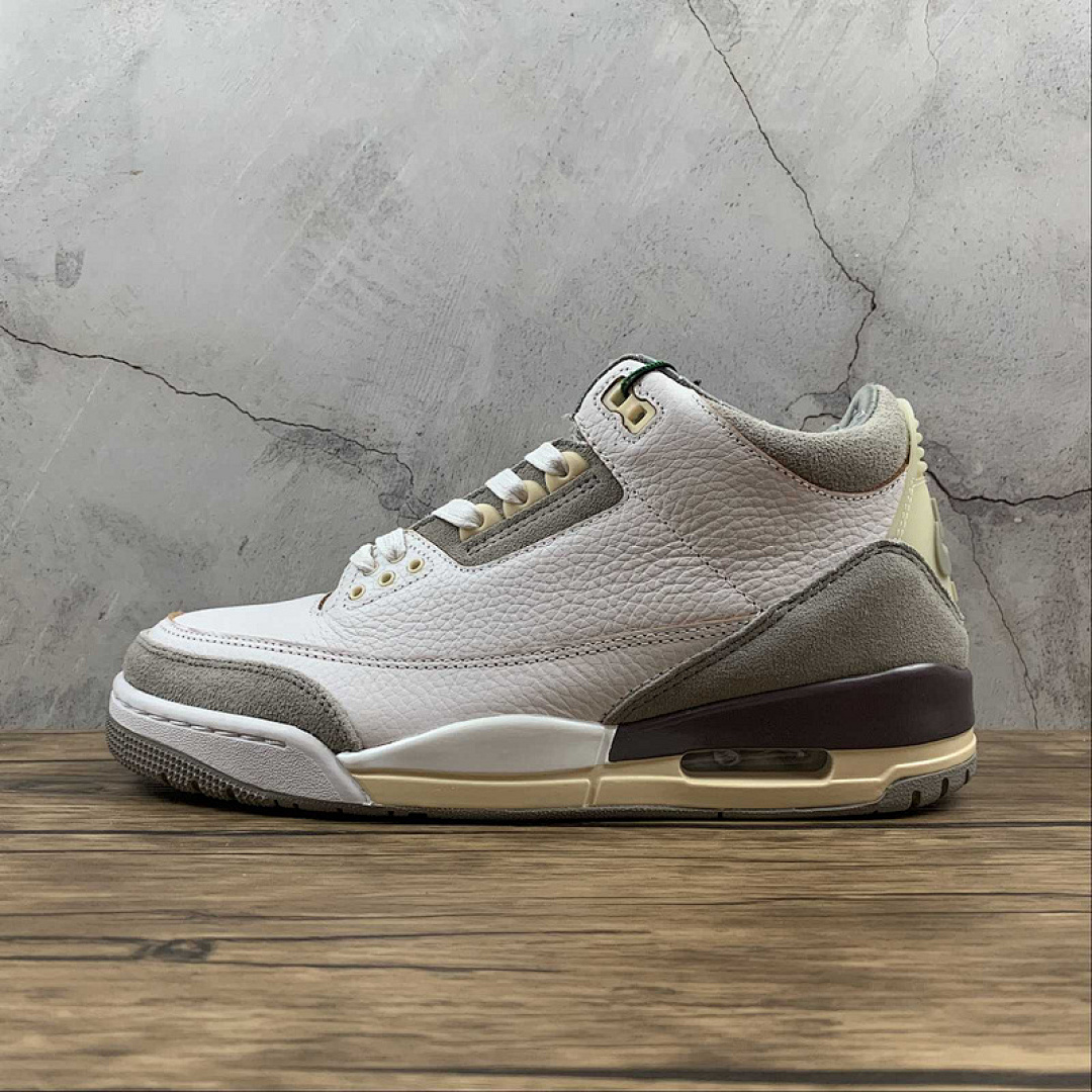 Jordan A MA MANIÉRE X AIR Jordan 3 RETRO SP WHITE/MEDIUM GREY/VIOLET ORE/WHITE · DH3434-110, photo 1