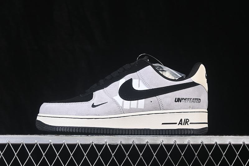 Nike Nike AIR FORCE 1 07 LOW CASUAL SNEAKERS GREY/BLACK · FV3694-114, photo 1
