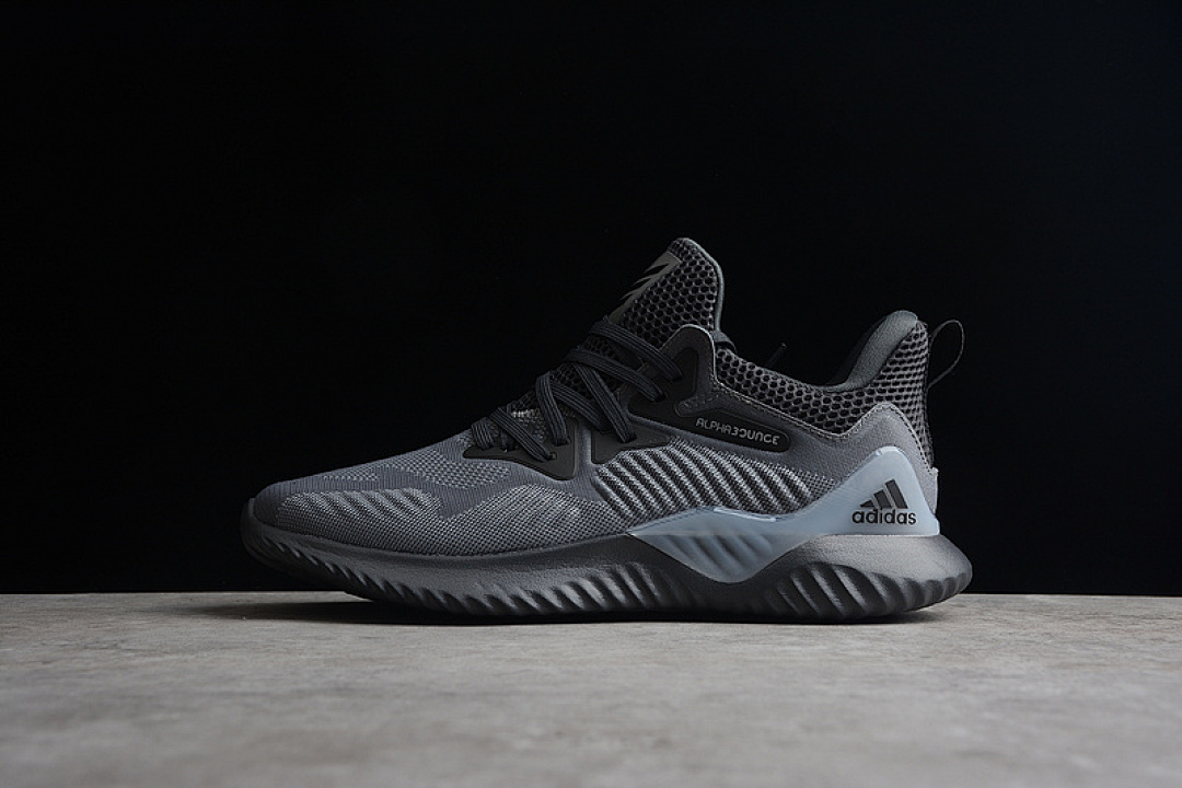 Unbranded [DB0204]-[ALPHABOUNCE BEYOND SHOES CORE BLACK/DARK GREY/CORE BLACK]-[WOMAN:36-39]-[MAN:40-45], photo 1