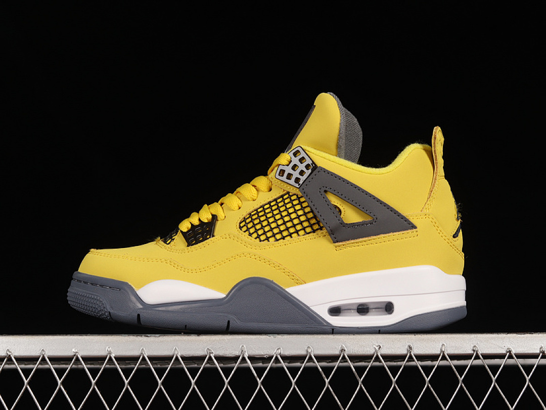 Jordan [CT8527-700]-[AIR JORDAN 4 RETRO LIGHTNING 2021 TOUR YELLOW/MULTI-COLOR/MULTI-COLOR/DARK, photo 1