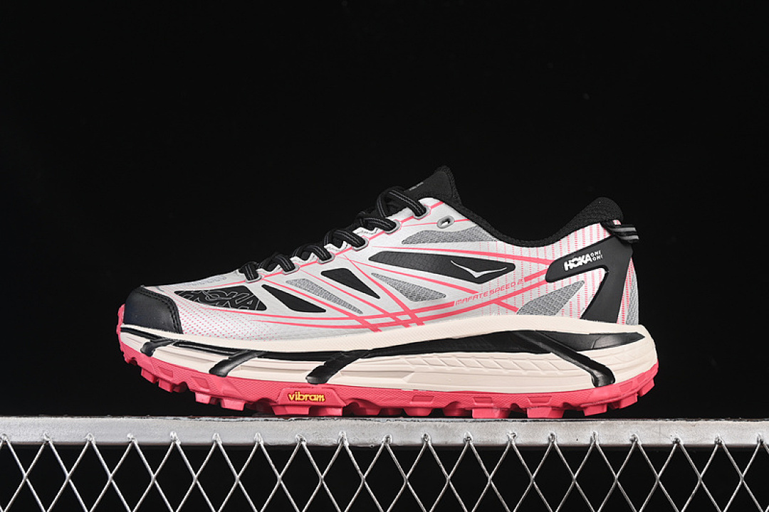 Hoka [1126851 GTCG]-[HOKA MAFATE SPEED 2 WHITE/GREY/RED/BLACK]-[WOMAN:36-39]-[MAN:40-45] - Image 16