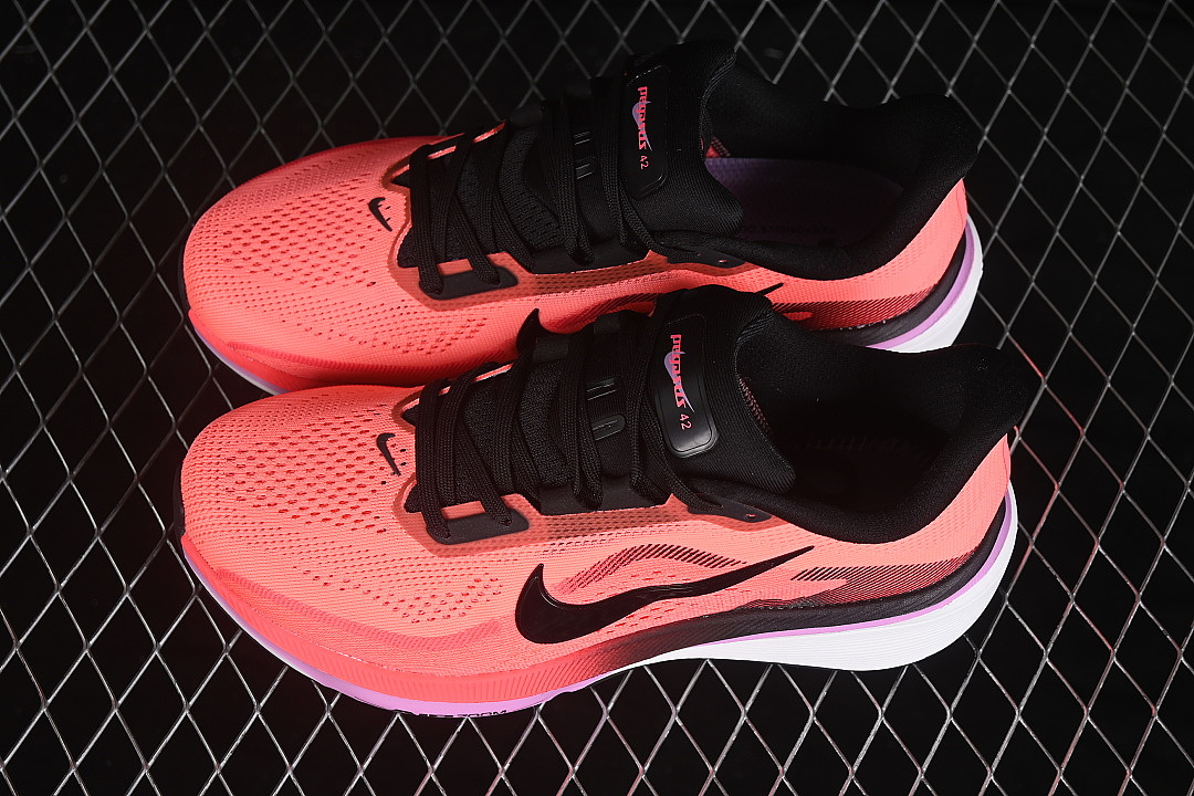 Nike [IB1881-602]-[AIR ZOOM PEGASUS 42 BREATHABLE SHOES PINK/WHITE/PURPLE]-[WOMAN:36-39]-[MAN:40] - Image 10