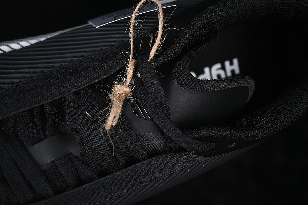 Unbranded [LA6216]-[HYPERBOOST EDGE M POPCORN RUNNING SHOES BLACK/INKINESS]-[WOMAN:36-39]-[MAN:40-48] - Image 8