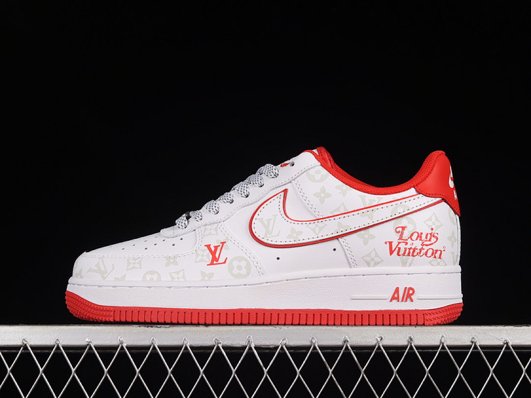 Nike Nike L*V X AIR FORCE 1 LOW 07 WHITE/RED/WHITE · DR9868-100, photo 1