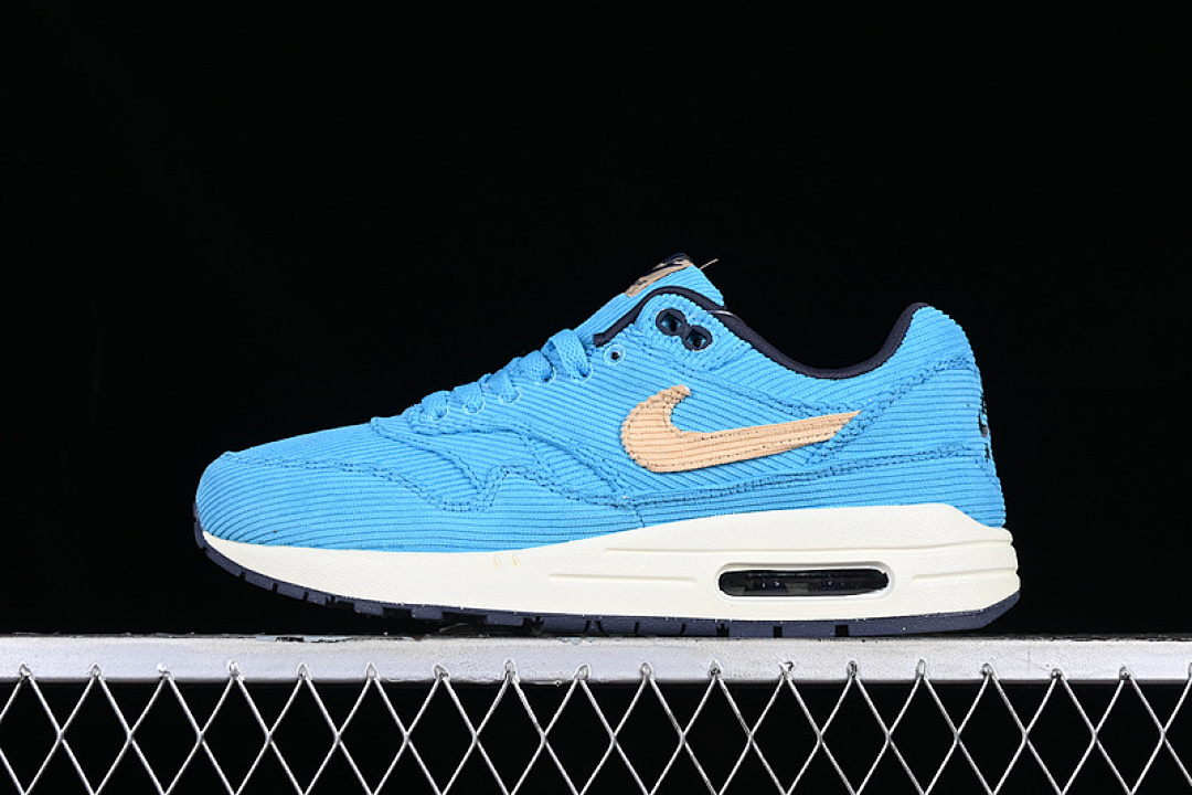 Unbranded [FB8915-400]-[AIR MAX 1 PREMIUM CORDUROY BALTIC BLUE/SESAME/GRIDIRON/SAIL]-[UNISEX:36-46], photo 1