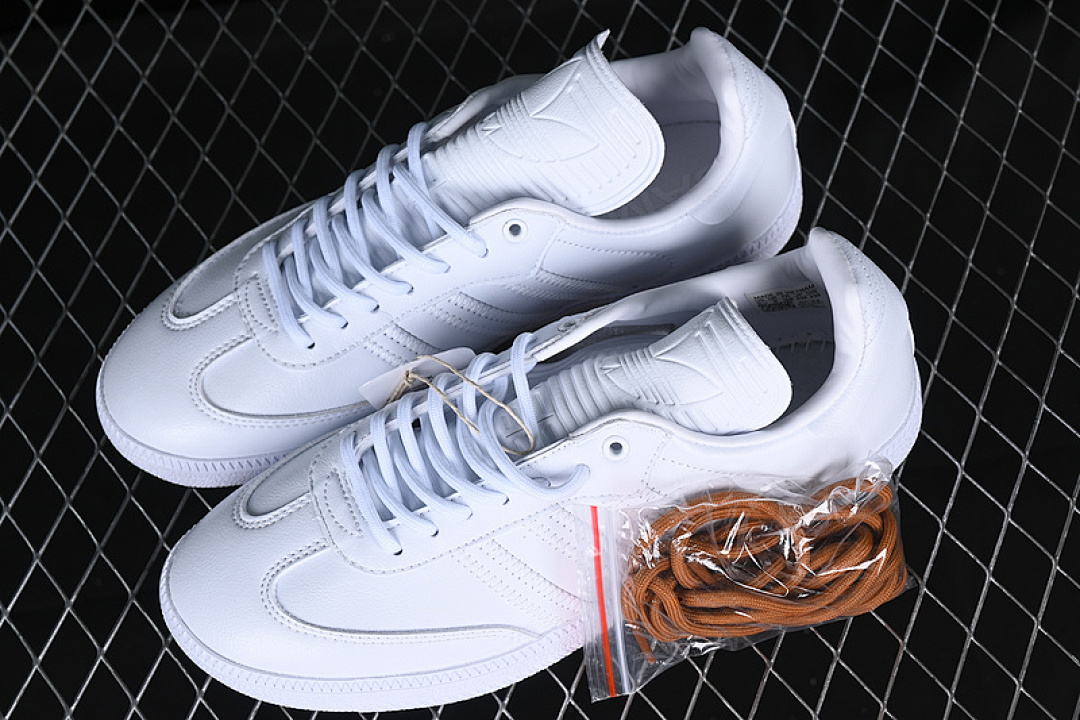 Adidas [IE7299]-[ADIDAS ORIGINAL HUMAN RACE SAMBA CLASSIC WHITE]-[WOMAN:35-39]-[MAN:40-45] - Image 10