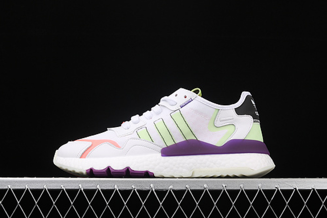 Purple NITE JOGGER BOOST WHITE/PURPLE/GREEN/RED · FX3813, photo 1